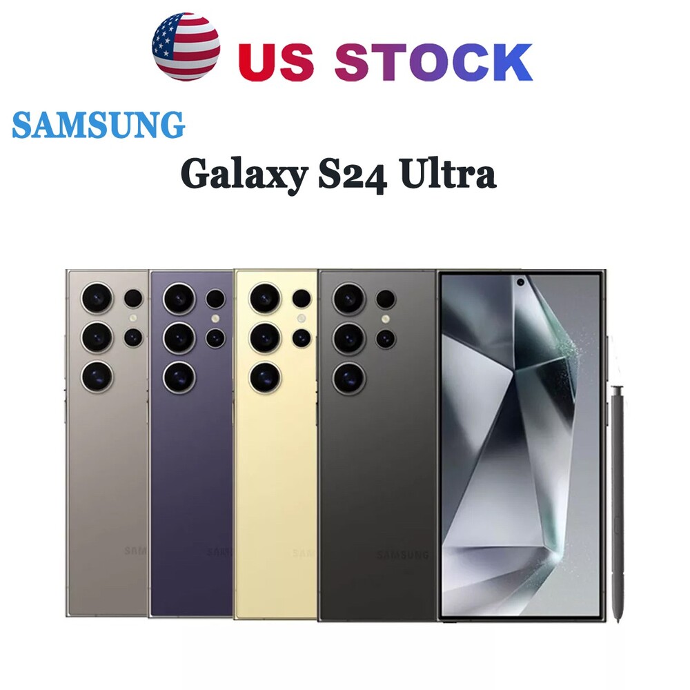 【NEW SEALED】Samsung Galaxy S24 Ultra (5G) 12GB+512GB Factory Unlocked Smartphone