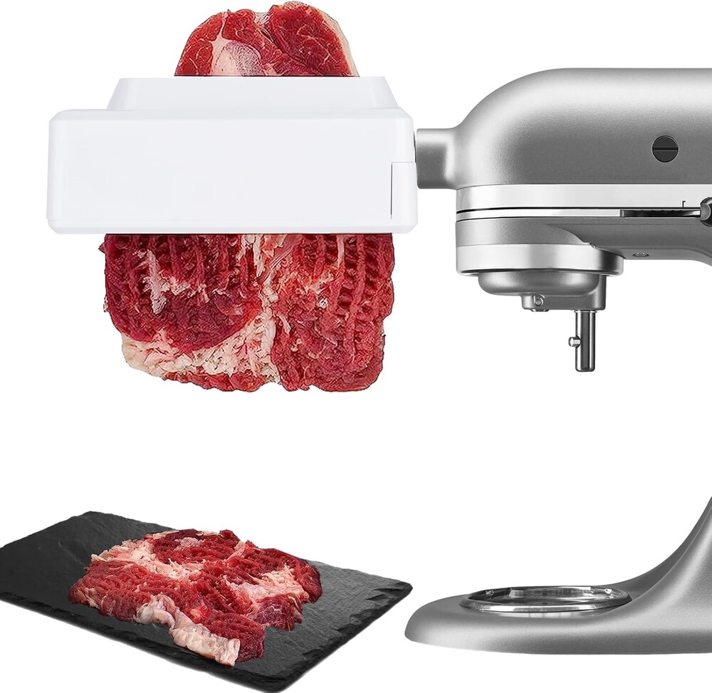 Meat Tenderizer for KitchenAid Stand Mixer-Meat Tenderizers No More Jams and Break-Tenderize Meat More Smoothly and Cooking Effortless
