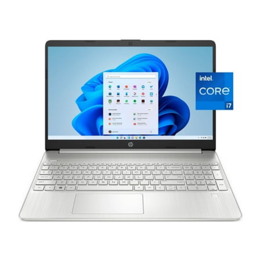 HP 15.6" FHD, Intel Core i7-1165G7, 8GB RAM, 512GB SSD, Silver, Windows 11, 15-dy2172wm