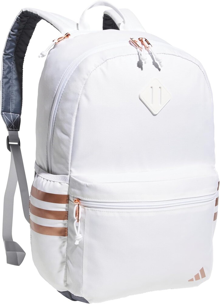 adidas Classic 3-Stripe Backpack for Laptop, School and Travel, 28L