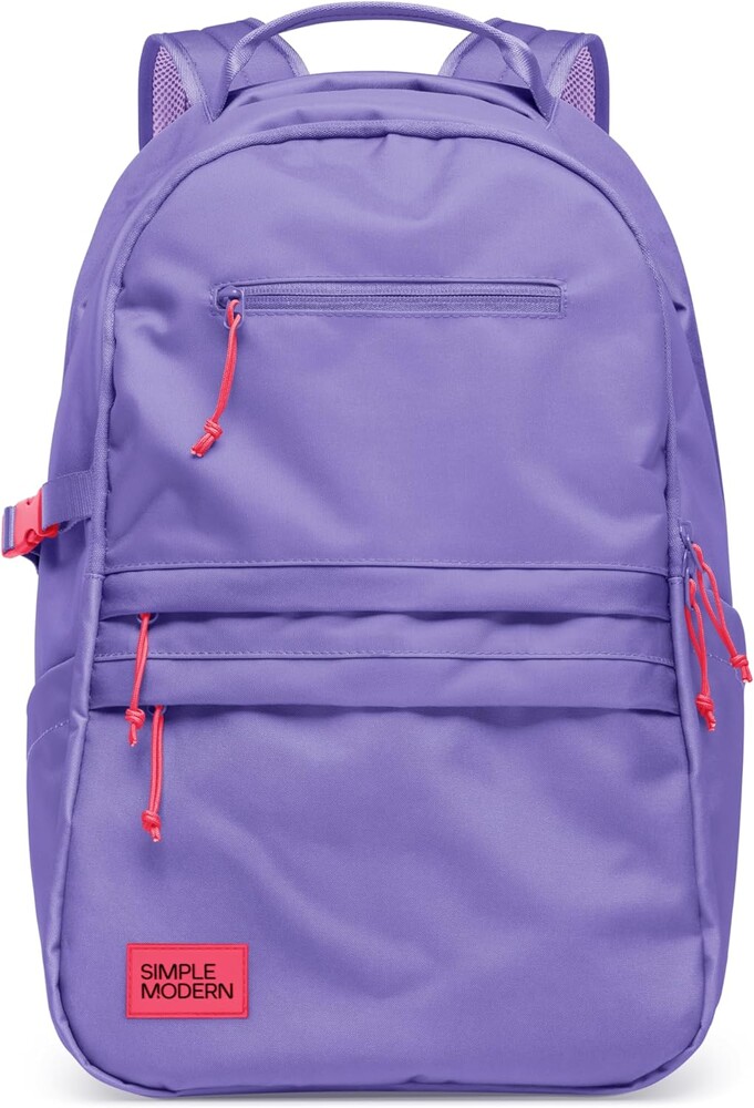 Simple Modern Ellis Backpack for School | Medium 20L Elementary Middle and High School Bookbag for Kids and Teens | Girls and Boys | Purple Rain