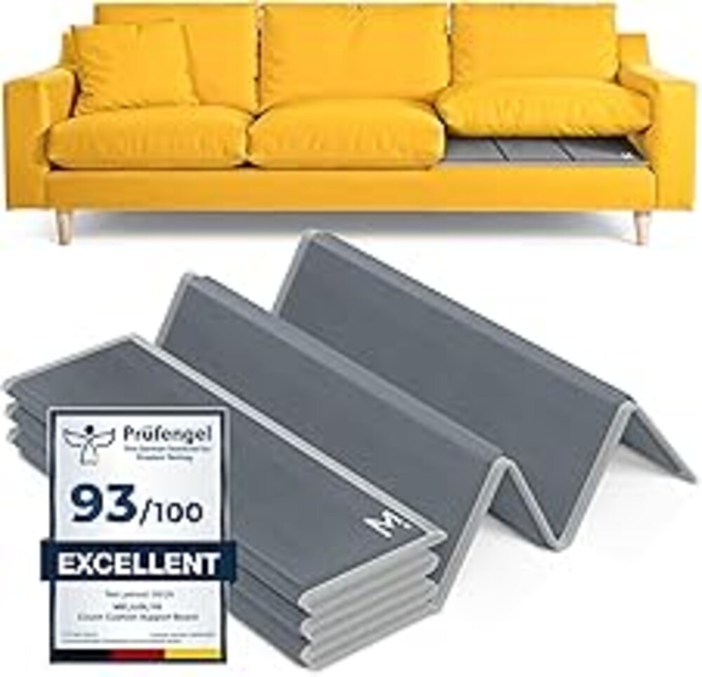 Meliusly Heavy Duty Couch Cushion Support for Sagging Cushions (24x72) Reinforced Plywood Sofa Cushion Support Board for Sagging Seat, Deep Couch Supporter for Under the Cushions, Loveseat Saver