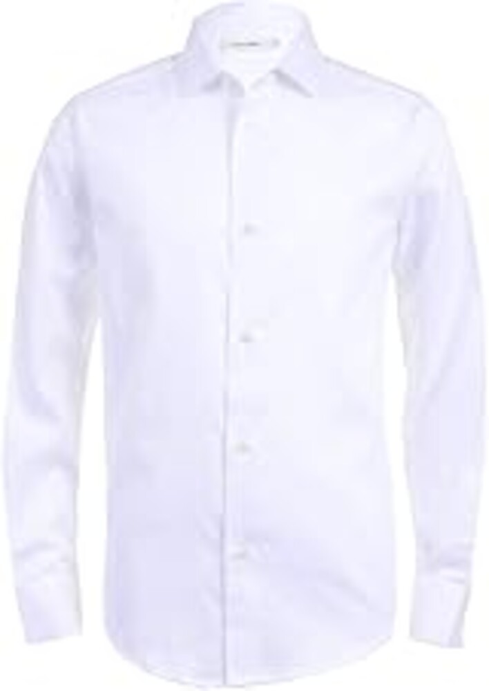 Calvin Klein boys Long Sleeve Sateen Dress Shirt, Button-down Style With Cuffs & Shirttail Hem