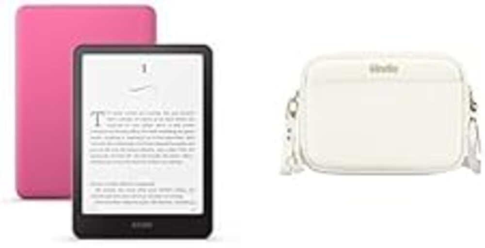 Amazon Kindle Paperwhite Bundle: Includes, Amazon Kindle Paperwhite 16GB | Raspberry and Sling Bag | Dune