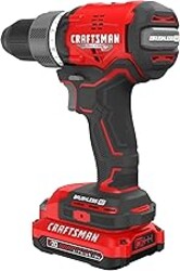 CRAFTSMAN RP+ Cordless Drill/Driver Kit, with 2 Batteries and Charger, Brushless (CMCD713C2)