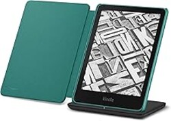 Amazon Kindle Paperwhite Bundle: Includes, Amazon Kindle Paperwhite Signature Edition 32GB | Jade, Plant-Based Leather Cover & Wireless Charging Dock | Jade