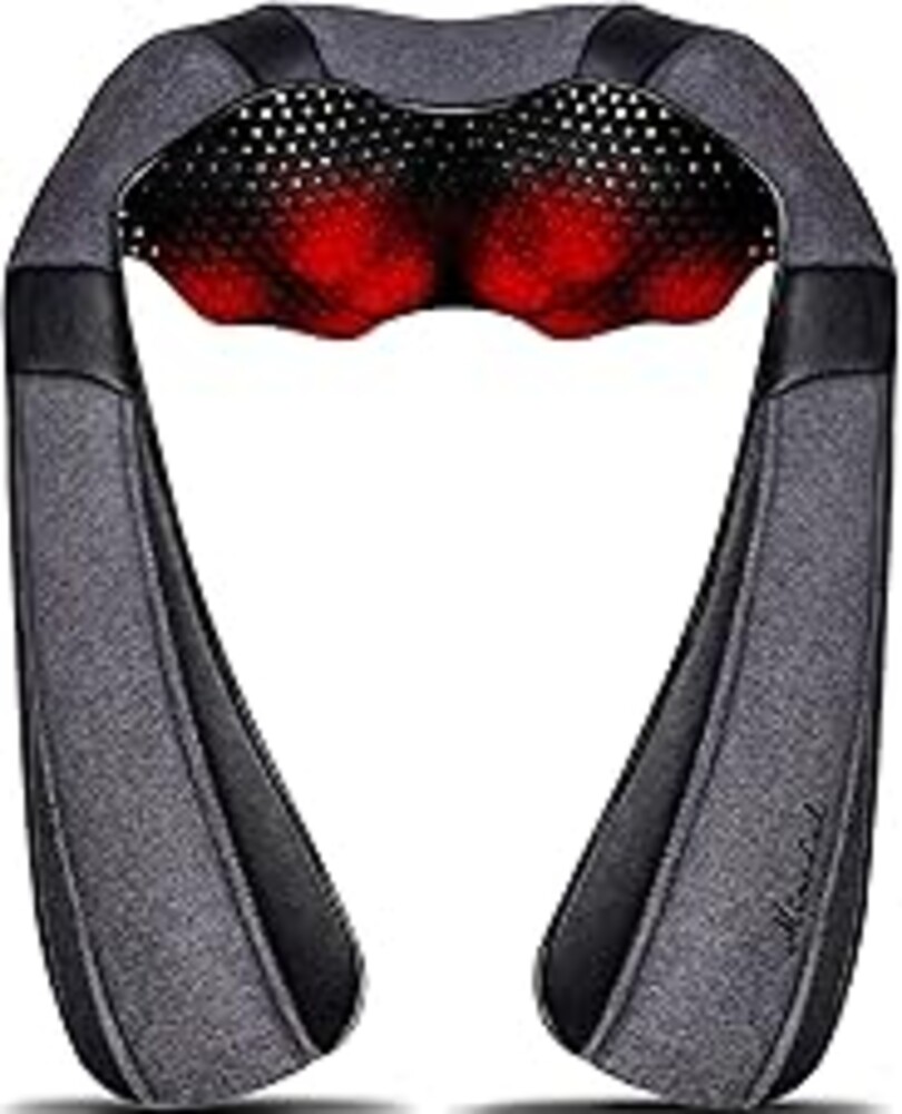 Mirakel Mothers Day Gifts for Mom Wife Women, Neck Massager for Pain Relief Deep Tissue, Electric Shiatsu Shoulder & Back Massager with Heat, Fathers Day Dad Gifts for Husband Men (NOT Cordless)