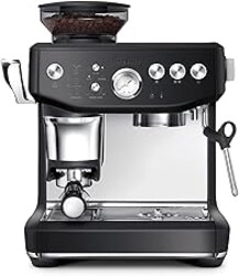 Breville Barista Express Impress Espresso Machine BES876BTR, Black Truffle
