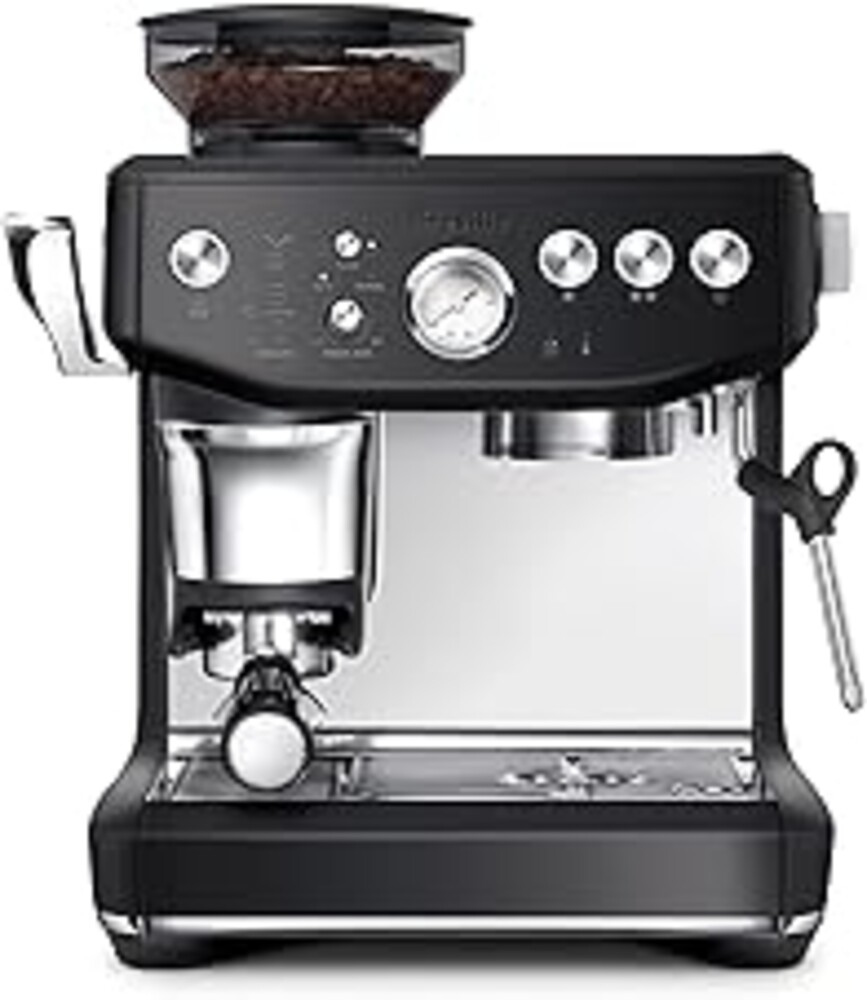 Breville Barista Express Impress Espresso Machine BES876BTR, Black Truffle