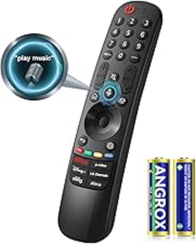 Voice Magic for LG-TV-Remote Control Replacement, for Magic Remote MR21 MR22 MR23 MR24GA with Battery, with Voice Recognition and Pointer Function