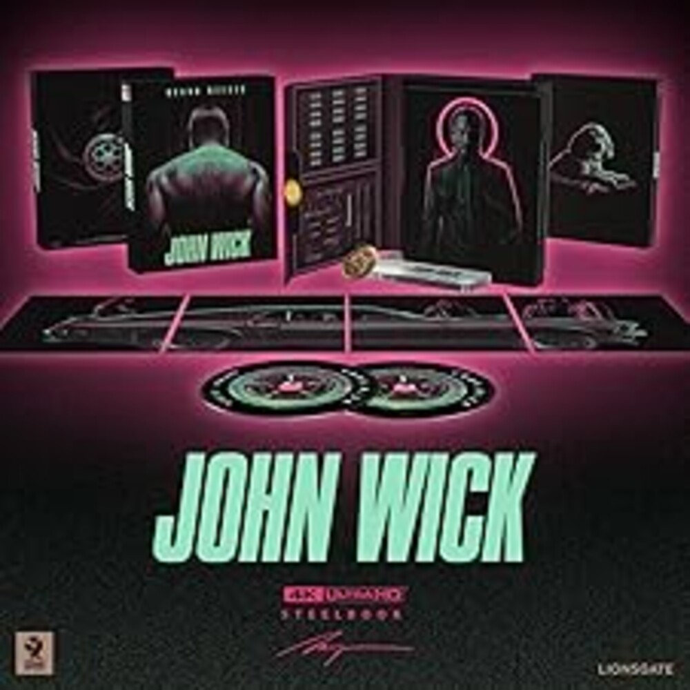 John Wick Titans of Cult 4K Steelbook