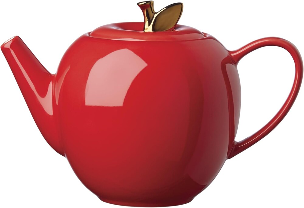 Kate Spade New York Knock On Wood Apple Teapot, one size, Red