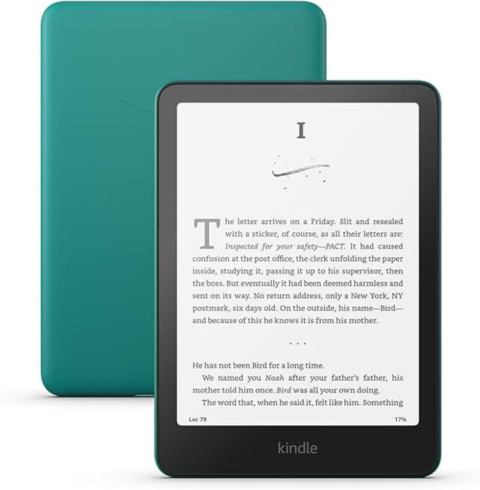 Amazon Kindle Paperwhite 16GB (newest model) – 20% faster, with new 7" glare-free display and weeks of battery life – Jade Recycled Content Certification for Electrical and Electronic Equipment