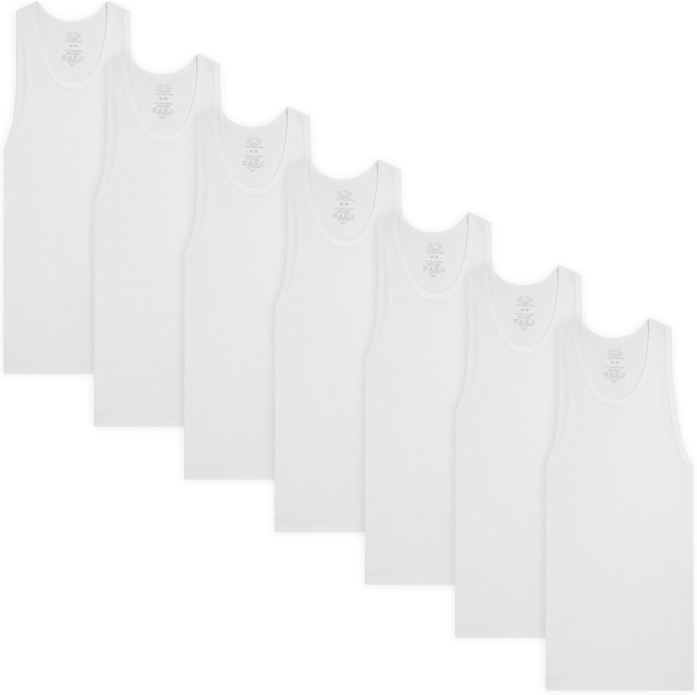 Fruit of The Loom Boys' Eversoft Cotton Undershirts, T Shirts & Tank Tops