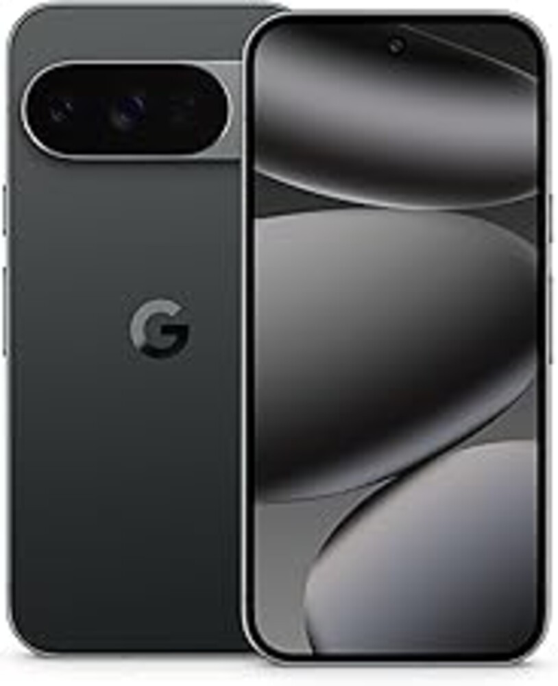 Google Pixel 10 Pro - Unlocked Android Smartphone - Gemini AI Assistant, Triple Rear Camera System, Fast-Charging 24+ Hour Battery, and 6.3" Super Actua Display - Obsidian - 256 GB (2025 Model)