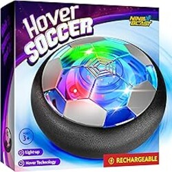 Ninja Blast Hover Soccer Light-Up Ball, Birthday Gift for Boys, Indoor Toy Games, Kids Gifts for Age 5, 6, 7, 8, 9, 10, 11, 12 Years Old, Boy Toys for Age 3 Years and Up.