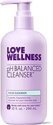 Love Wellness pH Balancing Cleanser | Feminine Vulva Wash for Intimate Health & Hygiene | Fragrance-Free, Non-Irritating & pH Matched | With Aloe Vera & Calendula for Sensitive Skin | 10 Fl Oz