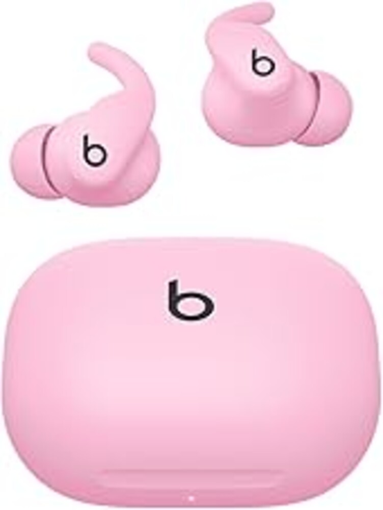 Beats Powerbeats Fit - Wireless Noise Cancelling Workout Earbuds with Secure-Fit Wingtips, Up to 30-Hour Battery Life, Sweat & Water Resistant, Apple & Android Compatible - Power Pink