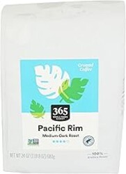 365 by Whole Foods Market, Pacific Rim Vienna Roast Ground Coffee, Dark Roast, 24 Ounce