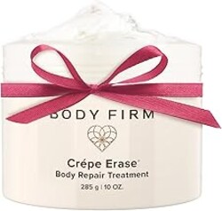 BODY FIRM Crepe Erase Body Repair Treatment, Anti-Aging Wrinkle Cream, Support Skins Natural Elastin & Collagen Production - 10oz