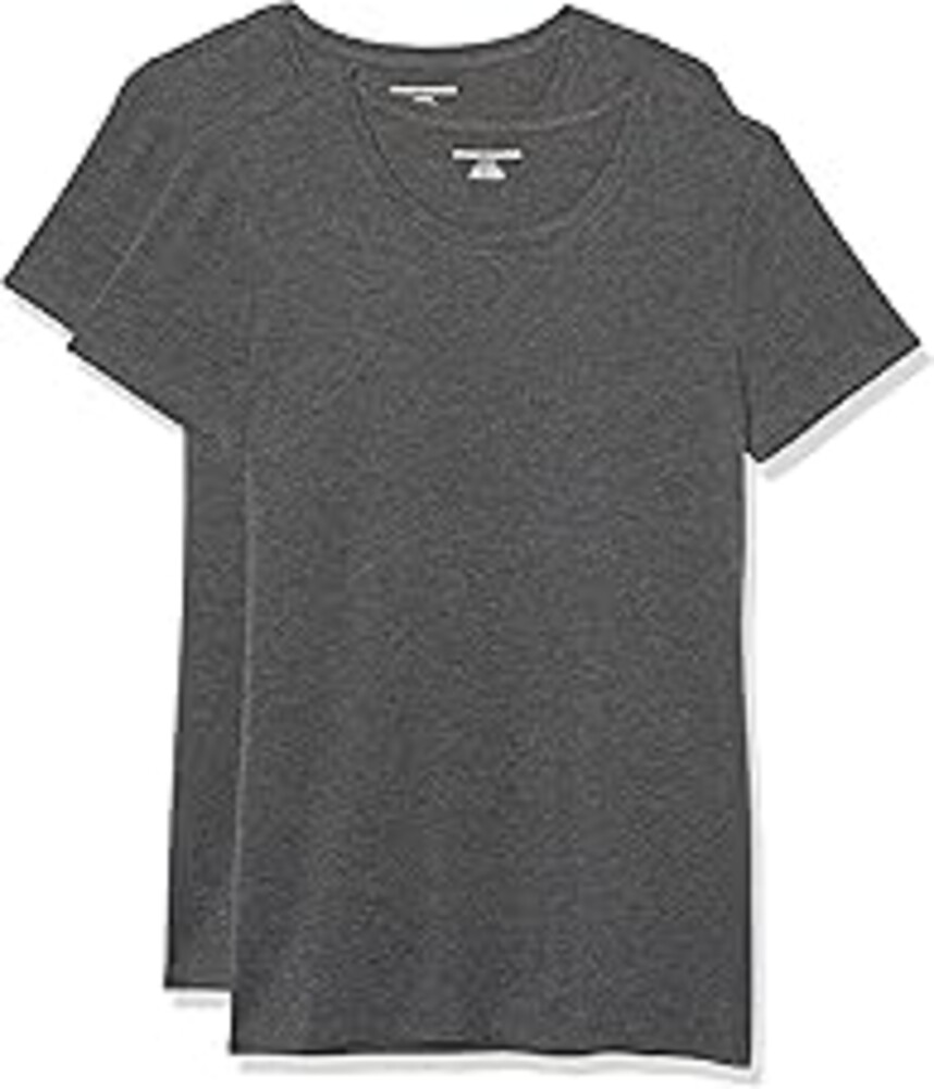 Amazon Essentials Women's Regular-Fit Short-Sleeve T-Shirt (Crewneck and V-Neck Options), Multipacks