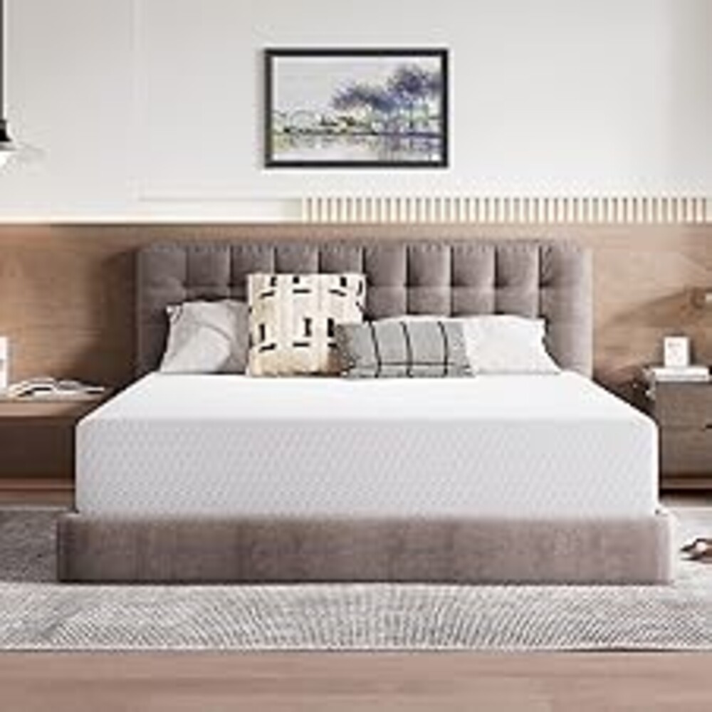 Novilla King Mattress 14 Inch, King Size Memory Foam Mattress for Pressure Relief & Supportive Comfort, Cool Refreshing Sleep Mattress in a Box, CertiPUR-US Certified, Medium Firm