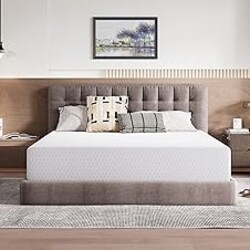 Novilla King Mattress 14 Inch, King Size Memory Foam Mattress for Pressure Relief & Supportive Comfort, Cool Refreshing Sleep Mattress in a Box, CertiPUR-US Certified, Medium Firm