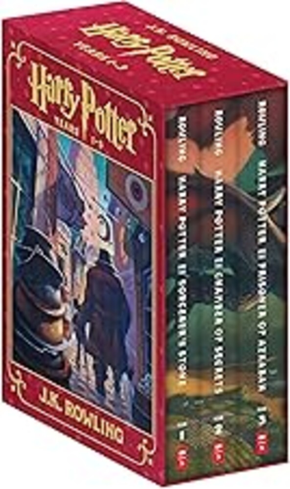 Harry Potter Paperback Box Set (Books 1-3)