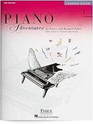 Piano Adventures: Lesson Book - Level 1, 2nd Edition | Beginner Piano Method Book | Sheet Music Songbook with Chords and Grand Staff Reading | Faber Piano Method Book for Kids and Adults