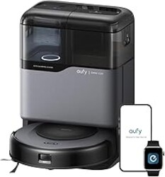 eufy Omni C20 Robot Vacuum and Mop Combo for Hardwood and Carpet | 60 Days Self Emptying, Auto Mop Washing and Drying, 3.35" Ultra Slim, Anti-Tangle for Pet Hair, Powerful Suction