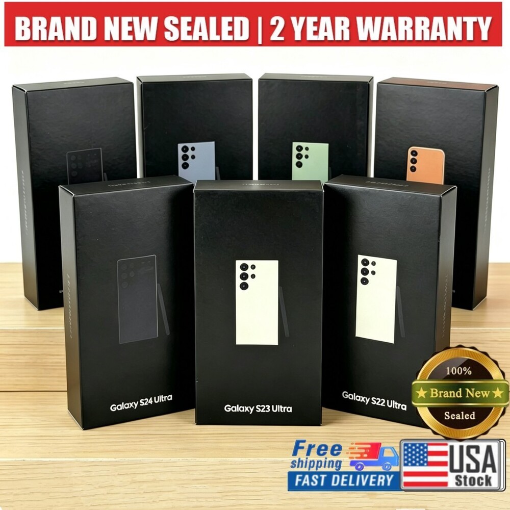 🔥NEW Sealed Samsung Galaxy S23 Ultra /S24 Ultra/S22 Ultra/S23+/S22+ 5G Unlocked