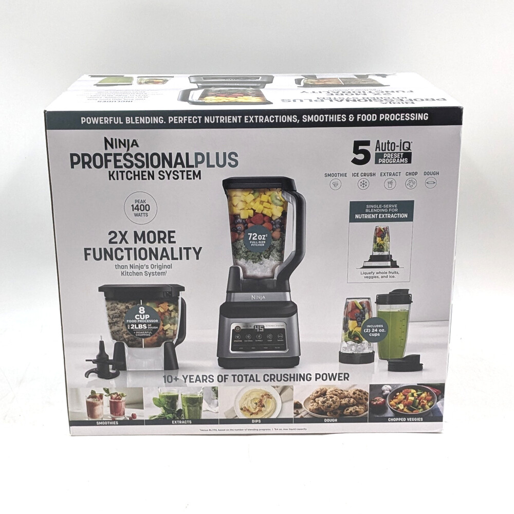 Ninja Professional Plus 72oz Kitchen System With Auto IQ (BN801)