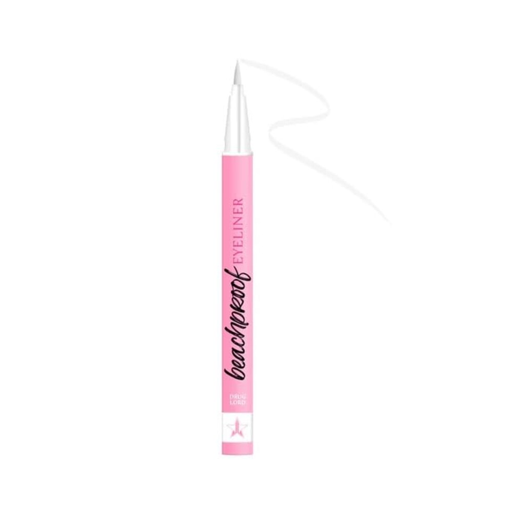Jeffree Star Cosmetics BeachProof Eyeliner, Felt-Tip, Long-Lasting Formula, 0.019 fl oz (Drug Lord)