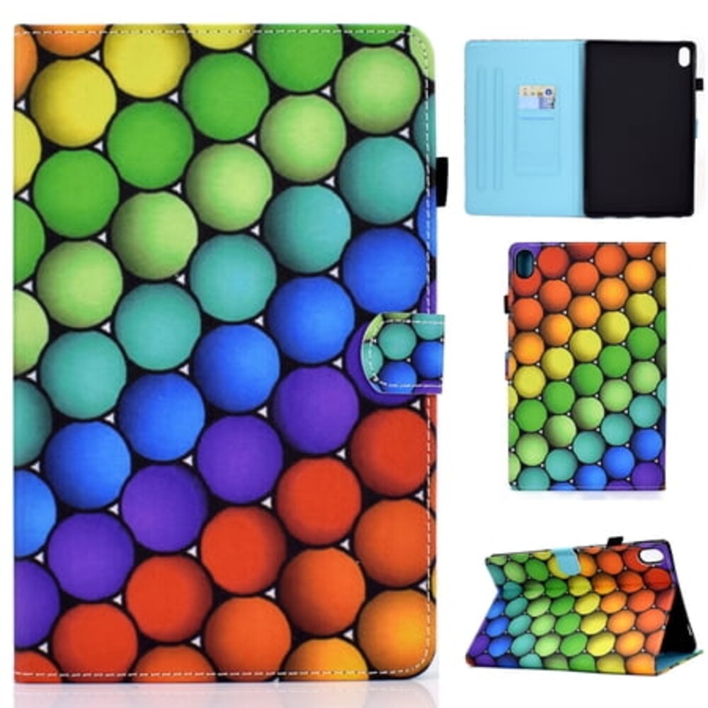 TECH CIRCLE iPad 10th Generation Case 2022,Multi-Angle Viewing Stand Folio Wallet Smart Cover with Auto Wake/Sleep Protectivev Slim Case for Apple iPad 10th Generation 10.9 inch 2022,Colorful