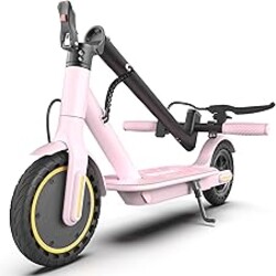 WERHY 8.5'' Electric Scooter, 350W Powerful Motor, 19MPH Top Speed, 12-15 Miles Long Range, Folding E Scooter with Dual Braking