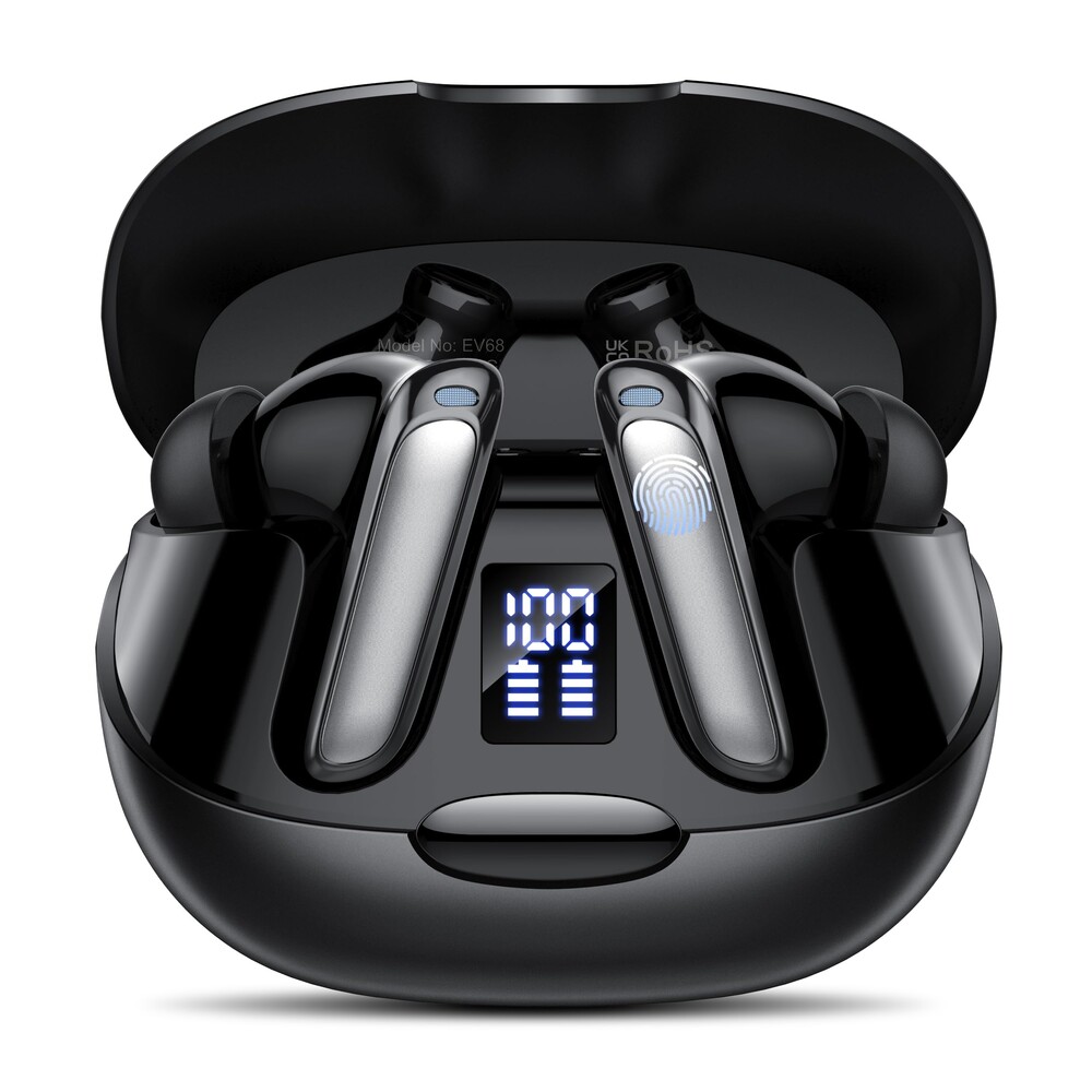 AI Language Translation Earbuds, 3-in-1 Translator Earbuds Real Time with 7 Translation Modes, with Audio and Video Call, 164 Language Bluetooth 5.3 Headphones Translating Device for Travel/Business