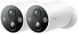 Tapo MagCam 2K+ - 2025 Wirecutter Best Outdoor Security Camera & PCMag Editors' Choice, Wireless Battery Power, Magnetic Mount, Subscription-Free SD Storage or Cloud, Person/Vehicle Detection, 2-Pack