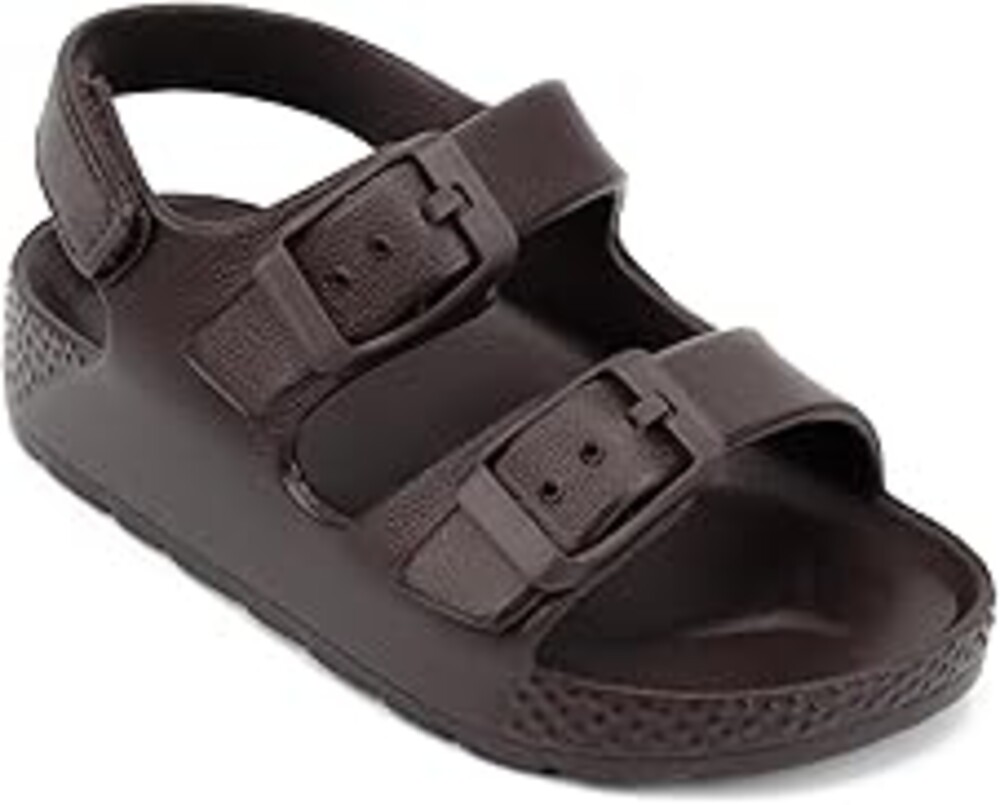 ChayChax Toddler Boys Girls Double Buckle Sandals Children's Adjustable Back Strap Water Sandal