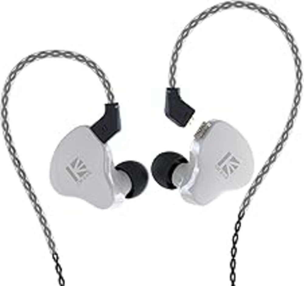 YINYOO KBEAR KS1 in Ear Monitor Bass Earbuds Wired Earbuds,Clear Sound Stereo Headphones, Vocals Forwards High Resolution Noise Canceling Earphones, Dual Magnectic Circuit Dynamic Detachable Cable