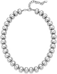 LILIE&WHITE Mothers Day Gifts for Mom Daughter Resin Chunky Beaded Necklace for Women Minimalistic Modern Statement Necklace Jewelry Accessories Birthday Gift for Women