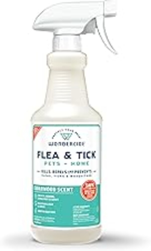 Wondercide Cedar Flea & Tick Spray for Pets Plus Home with Natural Essential Oils 16 fl. oz.