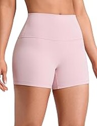 CRZ YOGA Butterluxe Biker Shorts 4'' - High Waisted Booty Workout Volleyball Yoga Womens Spandex