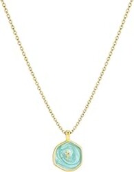 Tewiky Cross Necklace for Women-Dainty Simple 14k Gold Plated Cross Pendant Cute Necklaces for Women Jewelry