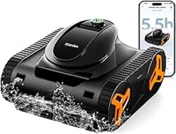 iGarden Robotic Pool Cleaner KN Series, 5.5-Hour Runtime, Smart 3D Navigation, Full-Inverter Energy-Saving Tech, Cleans Floor, Wall & Waterline, for Above-Ground & Inground Pools