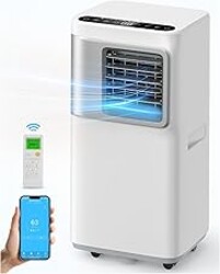 16000 BTU Portable Air Conditioners for Large Room up to 730 sq.ft 5-in-1 Smart AC Unit with WiFi APP/Remote Control, Fast Cooling, Dehumidifier, Quiet Sleep Mode, Window Kit Included