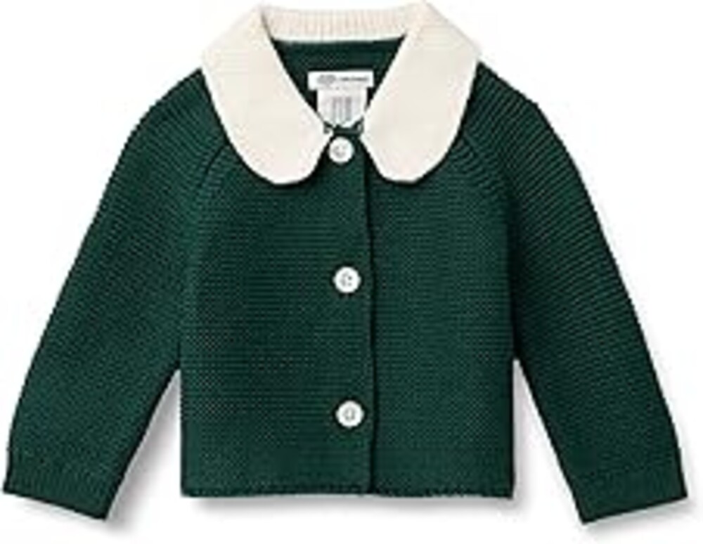 Amazon Essentials x Sofia Grainge Unisex Toddlers and Babies' Peter Pan Collar Sweater Jacket