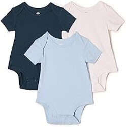 Amazon Essentials x Sofia Grainge Unisex Babies' Short Sleeve Crewneck Bodysuit