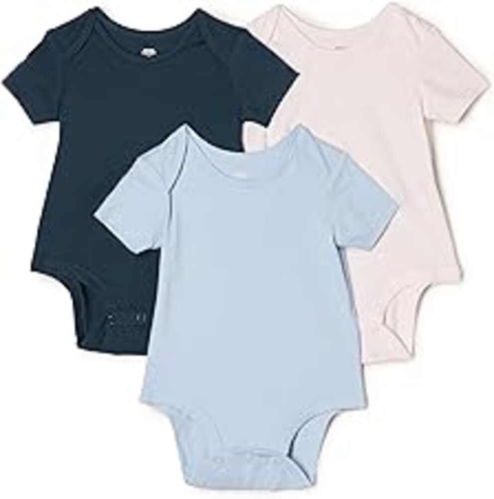 Amazon Essentials x Sofia Grainge Unisex Babies' Short Sleeve Crewneck Bodysuit