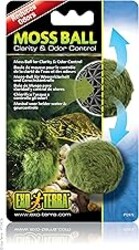 Exo Terra Moss Ball, Water Clarity and Odor Control for Aqua-Terrariums, PT2478, Green