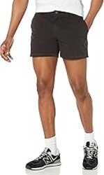 Amazon Essentials Men's Slim-Fit 5" Comfort Stretch Chino Shorts